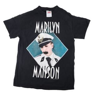 Vintage Y2k Marilyn Manson Grotesk Burlesk Graphic T Shirt